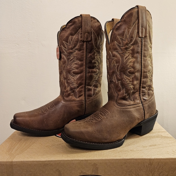 Women's Laredo Square Toe Cowboy Boots (NEW) - Picture 2 of 9